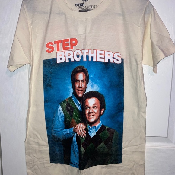 FLASH SALE 🌲NWT STEPBROTHERS MOVIE 🎥 UNISEX Did We Just Become Best Friends? - Picture 1 of 4